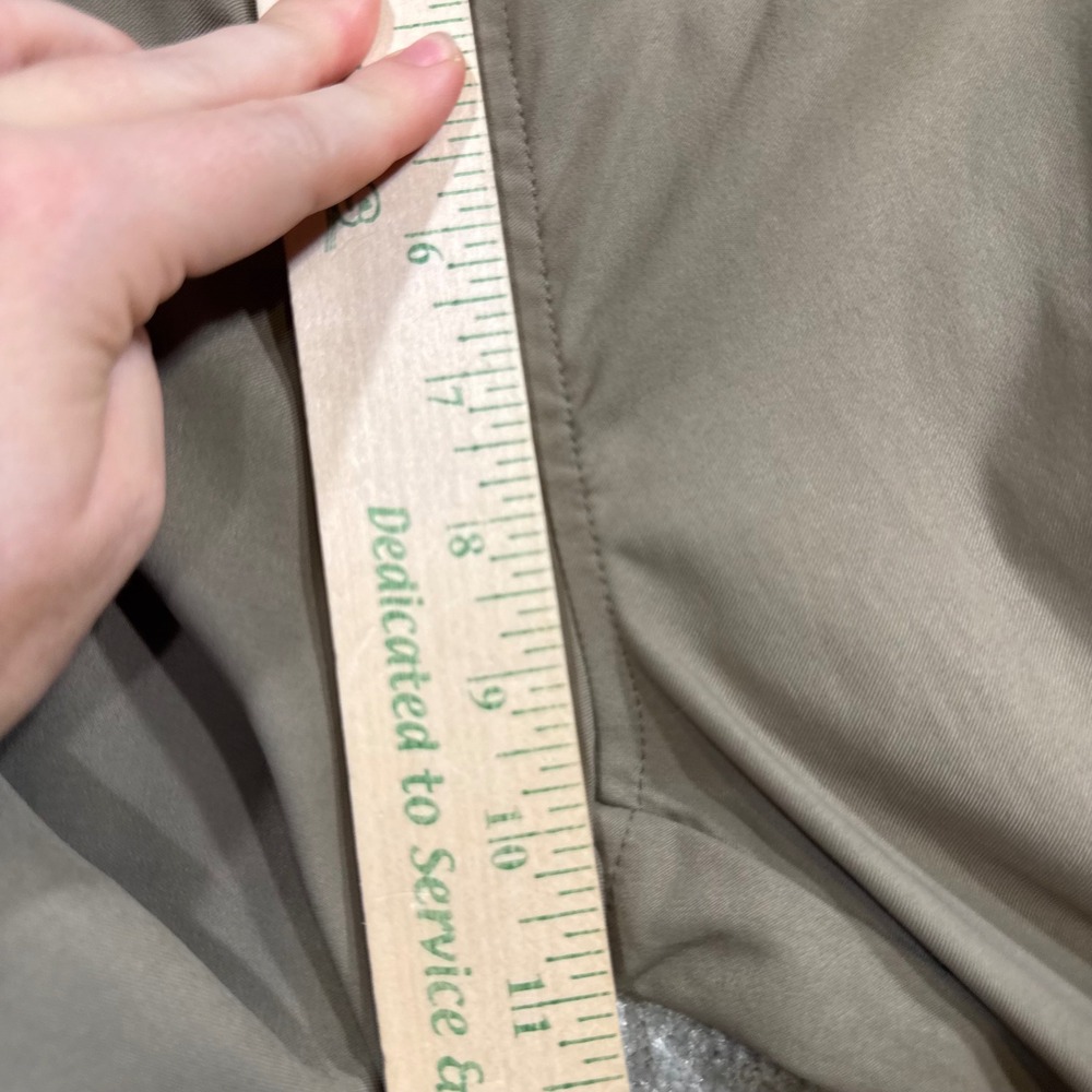 Toad&Co Flextime Moto Crop Pant Womens Taupe Brown 8 Tech Stretch Hiking Travel - Picture 8 of 9